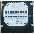 thumbnail image 3 of BAC-006-AW Smart Round Touch Screen Thermostat, Black, Two-Pipe System with 3-Speed Fan & 2-Wire Motorized Valve Control, ±0.5℃ Accuracy, 5+2 Programmable Schedules, WiFi Connectivity, 95-240VAC,, 3 of 7