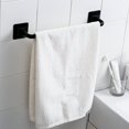 thumbnail image 2 of Toallero de montaje en pared sin clavos, toallero de baño, colgador de ropa, toallero, soporte para baño, almacenamiento de toallas de cocina Namotu HQ-201, 2 of 3