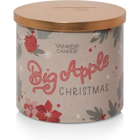 Yankee Candle Big Apple Christmas Holiday 3-Wick Tumbler Candle