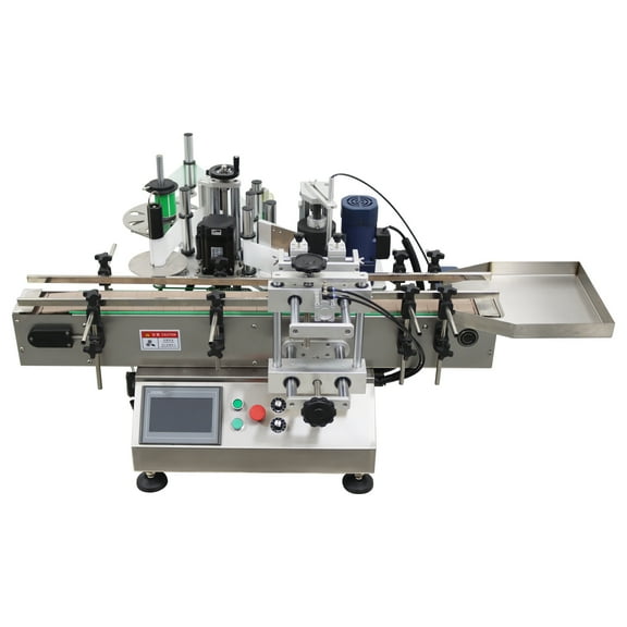 Desktop Automatic Round Bottle Labeling Machine High Speed Container Label Sticker Machine LT-150