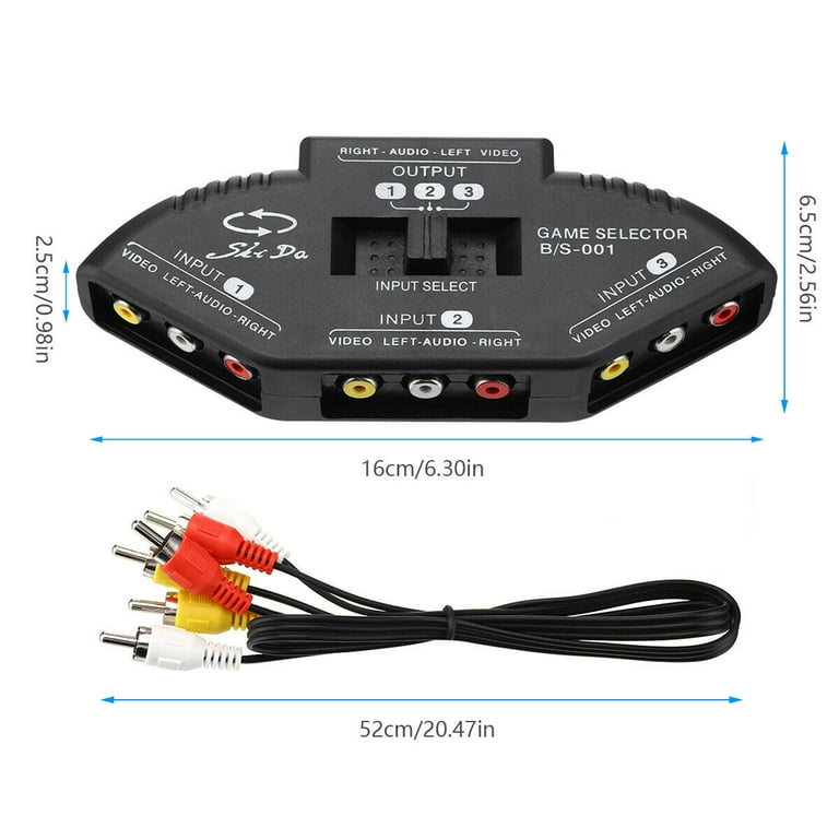 Rca Cable Splitter Box