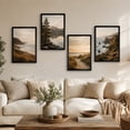 thumbnail image 2 of FungYuan 24x36 Black Plastic Picture Frames Set of 4, Lightweight Poster Frames for Photos, Prints and Gallery Wall, 2 of 6