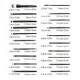 thumbnail image 4 of Vikakiooze 20 pcs Makeup Brush Set tools Make-up Toiletry Kit Wool Make Up Brush Set, 4 of 5