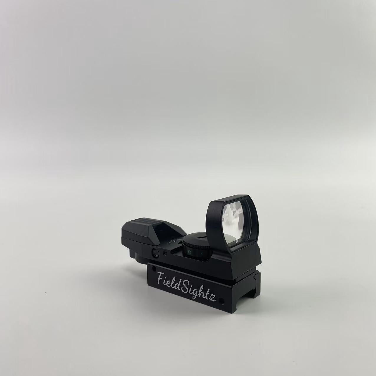 FieldSightz Sighting mirors for guns,Red Green Dot Gun Sight Scope Reflex Sight 1.25" Wide