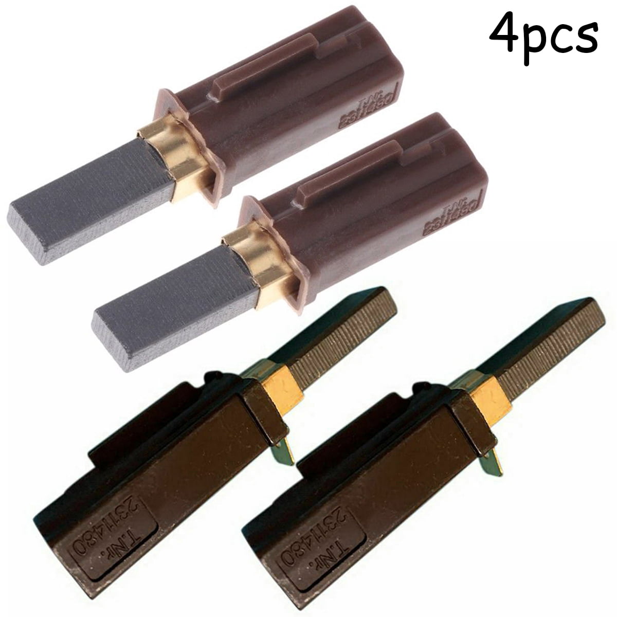 4 PCS Motor Carbon Brushes For Ametek Lamb Vacuum Cleaner 2311480 33326-1/333261 