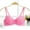 Hot Pink, variant on TMOYZQ Women's Push Up Lace Bra Underwire Plunge Full Coverage Bras Plus Size Support Everyday T Shirts Bras