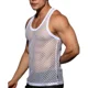 thumbnail image 2 of Sexy Camiseta De Malla Red Transparente Hombre Clubwear, 2 of 4