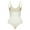 Thong Style - Beige, variant on QRIC Shapewear for Women Tummy Control Brief Bodysuit Open Bust Body Shaper Zipper Closure Beige, XL