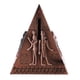 thumbnail image 2 of Antigua de , Alcancía, Olla de Ahorro, Artesanía coración Vintage para Cobre Yotijar Pyramid Piggy Bank, 2 of 10
