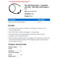 thumbnail image 2 of Rear ABS Speed Sensor - Compatible with 2005 - 2009 GMC C5500 Topkick 4 X 4 2006 2007 2008, 2 of 2