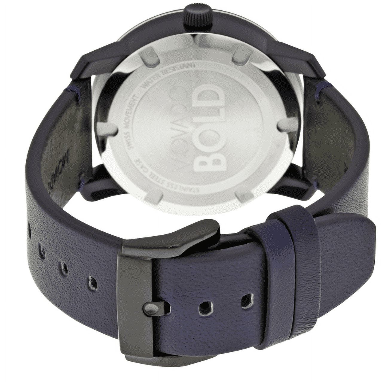 Movado Men's Bold Large Analog Quartz 42mm Watch 3600370 - image 4 of 4