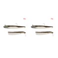 thumbnail image 3 of Sonducket 12g 25g cabeza de Minnow Señuelos de Pesca Wobblers de silicona Head cebos artificiales manivela anzuelo pesca sábalo cebos Type3 NO3 Sonducket CBP141585, 3 of 6