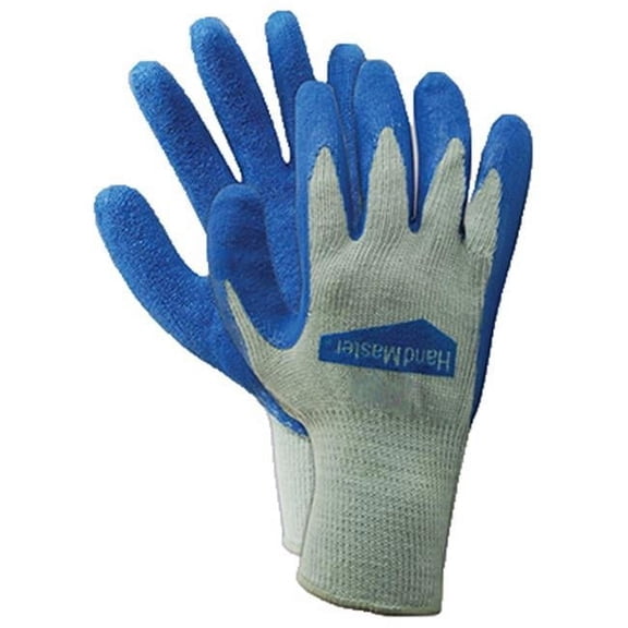 Big Time Products 306TL Work Gloves, Latex Coated Palm, Blue, L