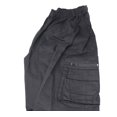thumbnail image 1 of Black Cargo Work Pants With Elastic Waistband 3XL, 1 of 2