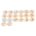 thumbnail image 2 of 20pcs Memory Matching Toys, Wooden Match Memory Game Educational Memory Matching Game For Kids Toddlers, 2 of 8