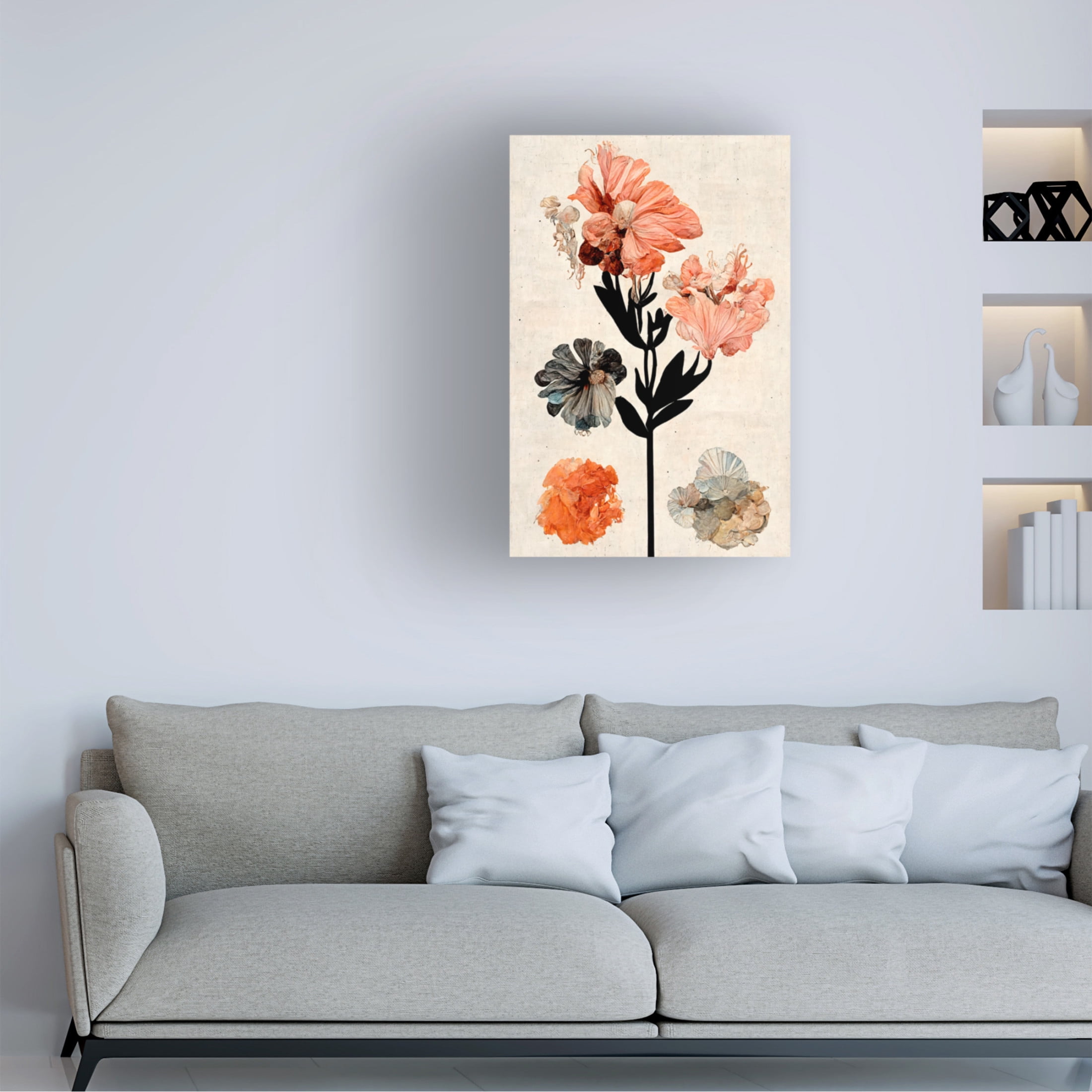 Canvas Wall Art - Treechild 'Stribula Cosa' Wall Art for Living Room, Bedroom, or Office D?cor by Trademark Fine Art - 22 x 32 Inches