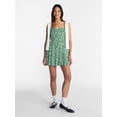 thumbnail image 2 of No Boundaries Fit and Flare Mesh Dress, Women’s XXS-XXL, 2 of 5
