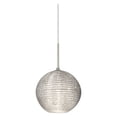 thumbnail image 2 of Besa Lighting - Kristall 8 - 1 Light Cord Pendant with Flat Canopy with Dome, 2 of 3