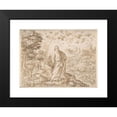 thumbnail image 2 of Jan (Johannes) Wierix 14x12 Black Modern Framed Museum Art Print Titled - The Creation of the Fish and the Birds (Mid-16th-Early 17th Century), 2 of 5