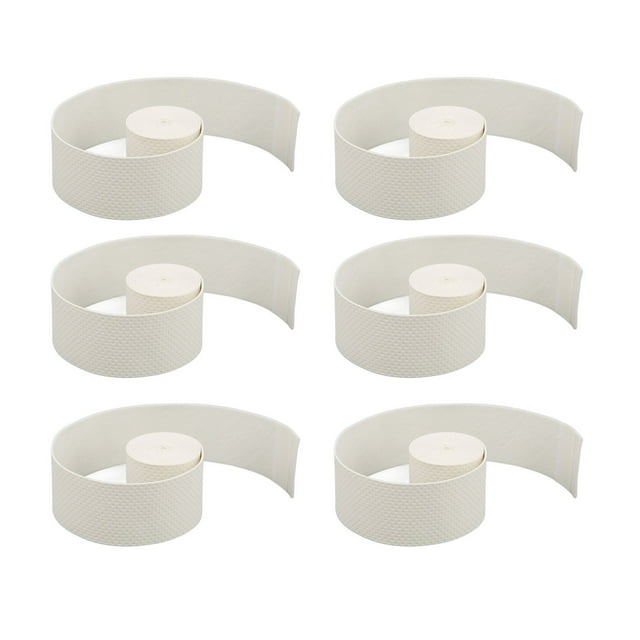 Badminton Racket Overgrip, 6Pcs Tennis Racket Grip Tape PU Frosted Anti Skid Sweat Absorption Badminton Racket Tape Sports Accessory