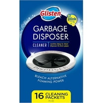Garbage Disposer Cleaner and Freshener with Foaming Action, Helps Remove Buildup in Drains, Lemon Scent, Made in the USA, 16 Packets