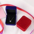 thumbnail image 6 of 4Pcs Velvet Necklace Pendant Box, Interior Jewelry Gift Box Display Storage Case for Necklace Earrings(Black), 6 of 8