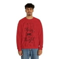 thumbnail image 5 of Merry And Bright Celebrate Christmas Unisex Heavy Blend Crewneck Sweatshirt, 5 of 7