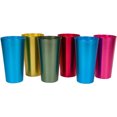 thumbnail image 4 of Trademark Innovations 20 oz. Retro Aluminum Tumblers - 6 cups - (Assorted Colors), 4 of 4