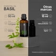 thumbnail image 2 of Aceite Esencial De Albahaca | 50 ml | Ingredientes Puros y Naturales | Essential Oil Basil | B Life., 2 of 6