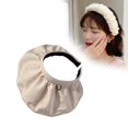 thumbnail image 2 of Sombrero Plegable Para El Sol Protector Solar Anti-Uv Gorros De Aro Para El Cabello Visera Para El Sol Sombreros De Playa De Verano Para Mujeres Y Niñas 2 En 1 Advancent AP006286-02, 2 of 6