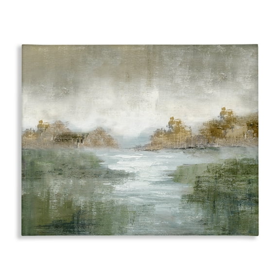 Stupell Industries Fall River Landscape Canvas Wall Art design by Nan, 16 x 20