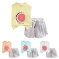 thumbnail image 4 of JSCDRPDWL Baptism Outfits for Boys Little Girl Outfits Kids Clothing Set Girls Clothes Size 5t 6 Year Old Girl Clothes Toddler Summer Clothes Baby Girl Clothing Best Gifts for 6 Month Old 2t Boy, 4 of 4
