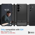 thumbnail image 2 of Funda Spigen Rugged Armor para el Galaxy S24 (2024), color negro mate, 2 of 7