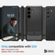 thumbnail image 2 of Funda Spigen Rugged Armor para el Galaxy S24 (2024), color negro mate, 2 of 7