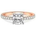 thumbnail image 4 of IGI Certified 5 Carat Cushion Shape Lab Grown Diamond Engagement Ring | 14K Rose Gold |Nomi Classic Eternity Lab Diamond Ring | FG-VS1-VS2 Quality Friendly Diamonds, 4 of 6