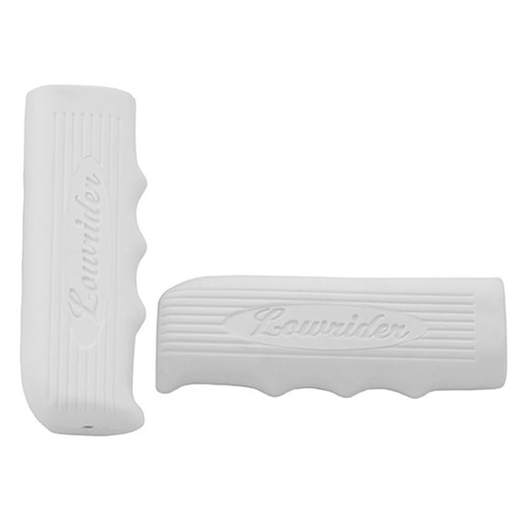 bike Lowrider Custom Grips Kraton Rubber W/Logo Black.