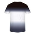 thumbnail image 4 of 2025 Men Shirt on Clearance, Mens Summer Short Sleeve Top, Round Neck Color Block Tees Blouses Trendy Loose Fit Graphic Athletic Tshirts Fashion Soft Cotton Work Going Out T Shirt, Gray XL, 4 of 5