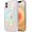 Magnetic Laser, variant on Case for iPhone 12, iPhone 12 Pro Case, Clear Glitter Cute Laser Holographic Floral Pattern for Women Girls, Anti-Yellow Hard PC Protective Cover for iPhone 12/12 Pro, Rainbow Leaf Flower