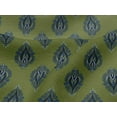 thumbnail image 4 of oneOone Viscose Jersey Fabric Leaves Block Print Fabric By Yard 60 Inch Wide, 4 of 5