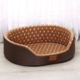 thumbnail image 4 of Pet Bed Double Sided Dog House High Fence Anti Slip Bottom Pet Cushion for Small To Large Dogs Cat Sleeping Bed Cama Para Perros ShopWise Round, 4 of 11