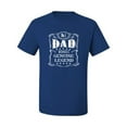 thumbnail image 2 of Wild Bobby, No. 1 Dad Genuine Legend Father's Day Men's Tee, Royal, XX-Large, 2 of 6