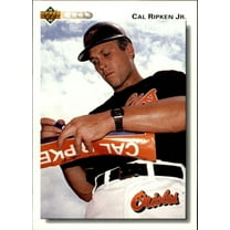Cal Ripken 1992 Upper Deck MLB #165 Baseball Card Baltimore Orioles