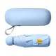 thumbnail image 5 of plegable pequeño Protección contra la lluvia de viaje impermeable de lluvia para viajes a la playa Actividades al , Azul, 5 of 8