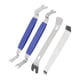 thumbnail image 4 of Kit de 4 herramientas para quitar molduras de coche, para tablero, audio, panel interior de puerta, extractor de clips, instalador, color azul, 4 of 14
