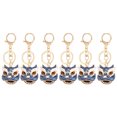 thumbnail image 3 of Porte-clés de Danse, Porte-Clés Multifonction Facile à Installer avec Strass pour Sac à Dos Bleu, 3 of 8