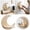 A, variant on Moon & Star Bohemian Style Wooden Floating Shelf, Wall Mounted Decorative Shelf for Nursery, Living Room, Bedroom, Kitchen