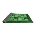 thumbnail image 2 of Ahgly Company Indoor Rectangle Abstract Emerald Green Modern Area Rugs, 3' x 5', 2 of 4