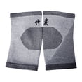 thumbnail image 2 of SPRING PARK 1 Pair Knee Sleeve Brace High Elasticity Sports Knee Pads Knit Warm Knee Support Protector for Basketball Volleyball Soccer Running Joint Pain Relief, 2 of 6