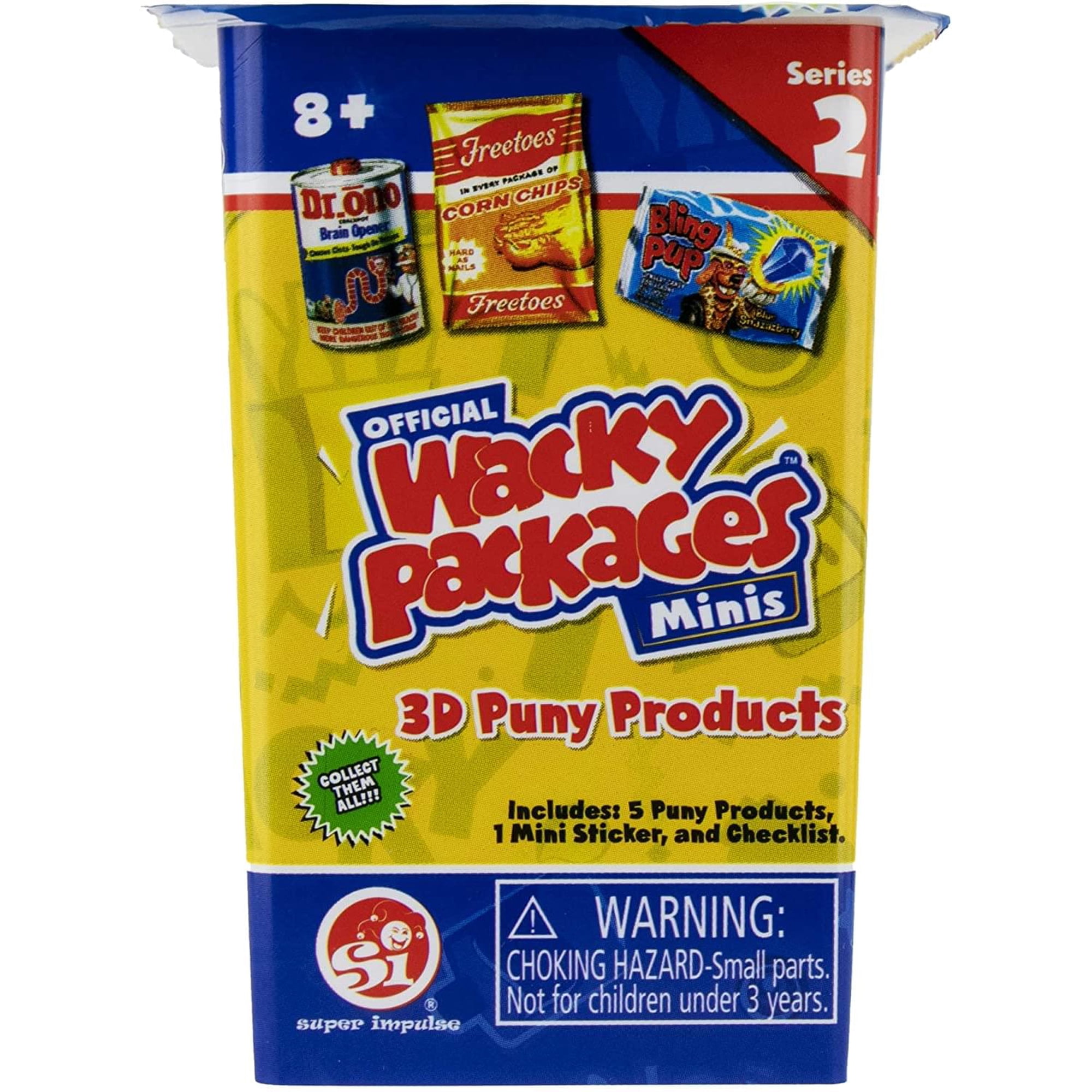 Wacky Packages Minis Series 2 Blind Box | One Random