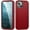 Red, variant on SaniMore for iPhone 14 Plus Case, 3-Layer Shock Absorbing Non-Slip Stripes [Soft Silicone Rubber] [Hard PC Bumper] Military Grade Shockproof Protective Cover for iPhone 14 Plus, Red